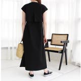 セーラーカラーフレンチスリーブワンピース | MODE ROBE | 詳細画像14