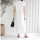 セーラーカラーフレンチスリーブワンピース | MODE ROBE | 詳細画像8