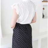 シャーリングノースリーブブラウス | MODE ROBE | 詳細画像4
