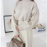 フェイクレザーフレアスカート | MODE ROBE | 詳細画像4