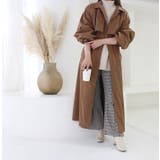 フライヨークステンカラーコート | MODE ROBE | 詳細画像18
