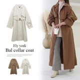 フライヨークステンカラーコート | MODE ROBE | 詳細画像1