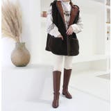 ノルディック柄ダメージデザインニット | MODE ROBE | 詳細画像4