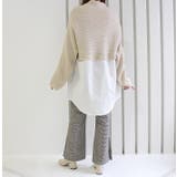 ハイネックニットドッキングシャツ | MODE ROBE | 詳細画像21