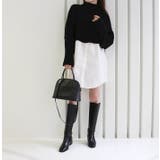 ハイネックニットドッキングシャツ | MODE ROBE | 詳細画像4