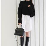 ハイネックニットドッキングシャツ | MODE ROBE | 詳細画像6