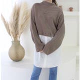 ハイネックニットドッキングシャツ | MODE ROBE | 詳細画像9