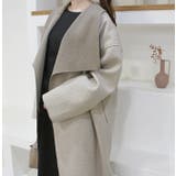 ベルト付きガウンコート | MODE ROBE | 詳細画像13