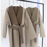 ベルト付きガウンコート | MODE ROBE | 詳細画像16