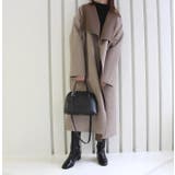 ベルト付きガウンコート | MODE ROBE | 詳細画像9