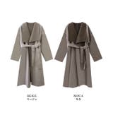 ベルト付きガウンコート | MODE ROBE | 詳細画像24