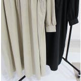 バイカラーステッチウエストタックワンピース | MODE ROBE | 詳細画像11