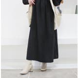 バイカラーステッチウエストタックワンピース | MODE ROBE | 詳細画像13