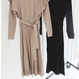 ショルダーフリルニットワンピース | MODE ROBE | 詳細画像10