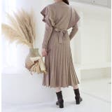 ショルダーフリルニットワンピース | MODE ROBE | 詳細画像11