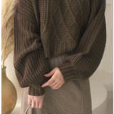 ケーブルデザインドルマンニット | MODE ROBE | 詳細画像26