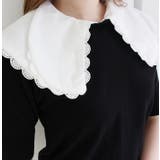 ダブルフリルセーラーカラーニットトップス | MODE ROBE | 詳細画像13