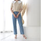 ダブルフリルセーラーカラーニットトップス | MODE ROBE | 詳細画像17