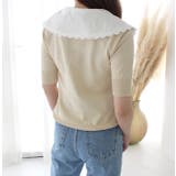 ダブルフリルセーラーカラーニットトップス | MODE ROBE | 詳細画像20