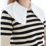 ダブルフリルセーラーカラーニットトップス | MODE ROBE | 詳細画像5