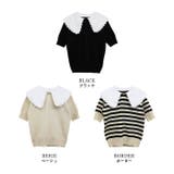 ダブルフリルセーラーカラーニットトップス | MODE ROBE | 詳細画像27