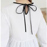 バックリボンギャザートップス | MODE ROBE | 詳細画像6