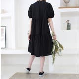 パフスリーブティアードミニワンピース | MODE ROBE | 詳細画像6