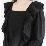 スクエアネックフリルブラウス | MODE ROBE | 詳細画像11