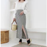 スクエアネックフリルブラウス | MODE ROBE | 詳細画像4