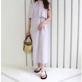 3WAYギンガムチェックレイヤードワンピース | MODE ROBE | 詳細画像12
