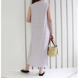 3WAYギンガムチェックレイヤードワンピース | MODE ROBE | 詳細画像15