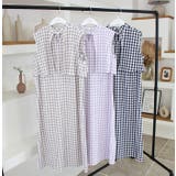 3WAYギンガムチェックレイヤードワンピース | MODE ROBE | 詳細画像20
