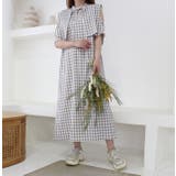 3WAYギンガムチェックレイヤードワンピース | MODE ROBE | 詳細画像22