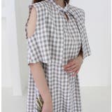 3WAYギンガムチェックレイヤードワンピース | MODE ROBE | 詳細画像28