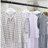 3WAYギンガムチェックレイヤードワンピース | MODE ROBE | 詳細画像30