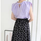2WAYタックスリーブノースリーブブラウス | MODE ROBE | 詳細画像12