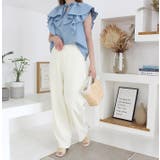 ダブルフリルノースリーブブラウス | MODE ROBE | 詳細画像12