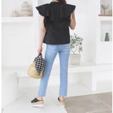 ダブルフリルノースリーブブラウス | MODE ROBE | 詳細画像23