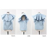 ダブルフリルノースリーブブラウス | MODE ROBE | 詳細画像31