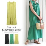 サイドタックノースリーブワンピース | MODE ROBE | 詳細画像1 
