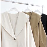セーラーカラーミドル丈ジャケット | MODE ROBE | 詳細画像22