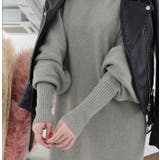 バルーンスリーブロングニットワンピース | MODE ROBE | 詳細画像7