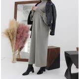 バルーンスリーブロングニットワンピース | MODE ROBE | 詳細画像8