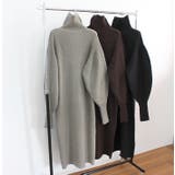 バルーンスリーブロングニットワンピース | MODE ROBE | 詳細画像9