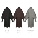 バルーンスリーブロングニットワンピース | MODE ROBE | 詳細画像28
