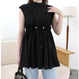 ウエストドロストノースリーブトップス | MODE ROBE | 詳細画像11