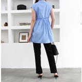 ウエストドロストノースリーブトップス | MODE ROBE | 詳細画像7
