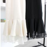 Vネックツイードマーメイドワンピース | MODE ROBE | 詳細画像11