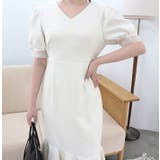 Vネックツイードマーメイドワンピース | MODE ROBE | 詳細画像13