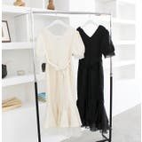 Vネックツイードマーメイドワンピース | MODE ROBE | 詳細画像16